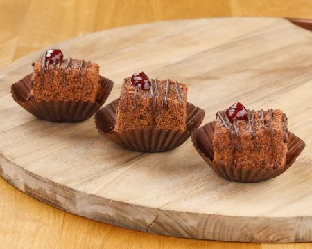 МИНИ ПЕТИФУРА ШОКОЛАДОВА