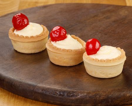 МИНИ ТАРТАЛЕТА С КРЕМ ВАНИЛИЯ